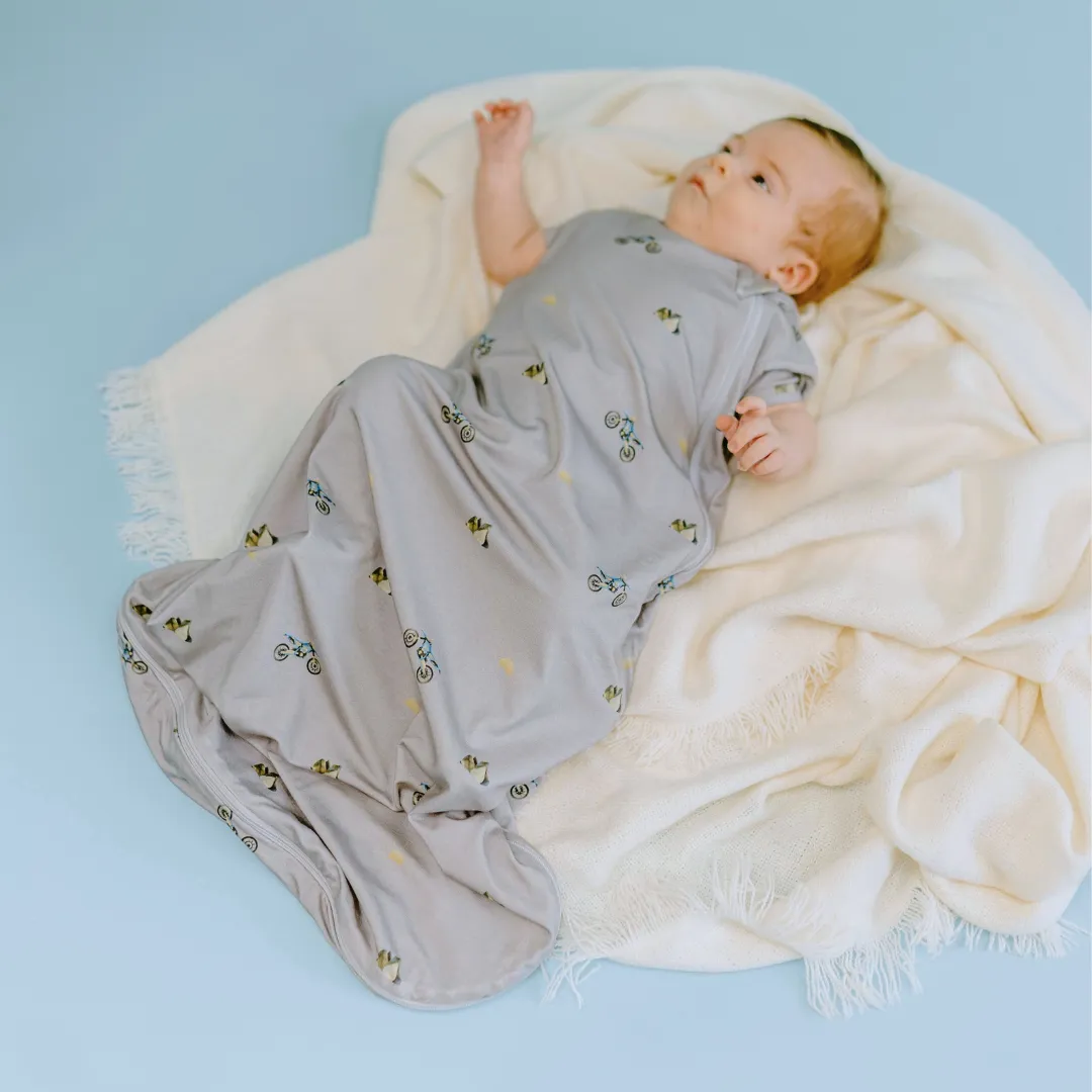 0.5 TOG Sleep Sack - Grey Dirtbikes