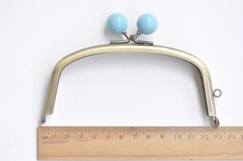 13cm Bronze Purse Frame Retro Clutch Bag Frame With Candy Head 13cm x 6cm ( 5" x 2 1/3")