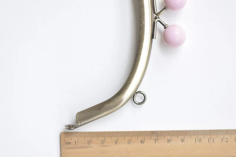 16.5cm Bronze Purse Frame Retro Clutch Bag Frame With Candy Head 16.5cm x 7cm ( 6 1/2"x 2 1/2")