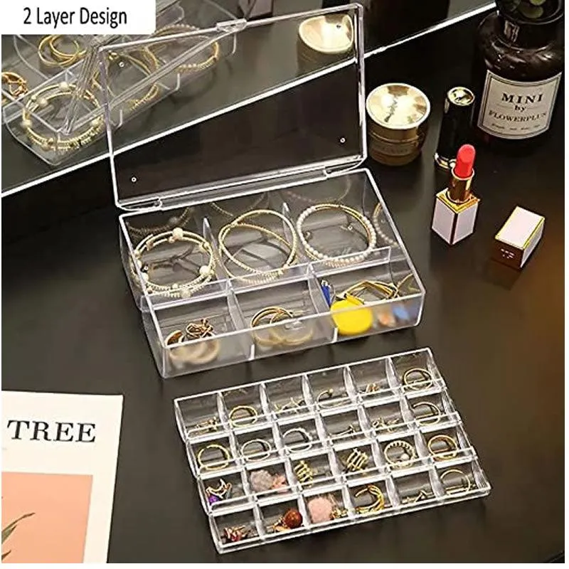 2 Layer Storage Box For Jewelry EO-26