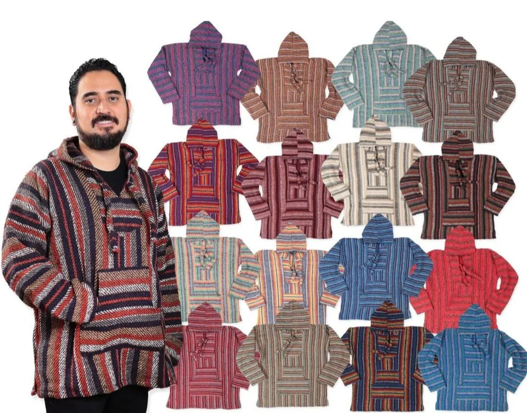 24 Assorted Premium Grade Baja Pullovers, Only $10.50 ea.