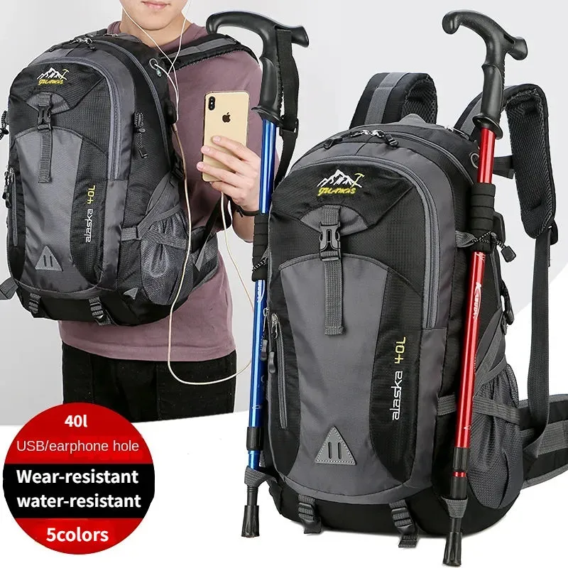 Adventure-Ready Trek Backpack: Waterproof & Multi-Pocketed