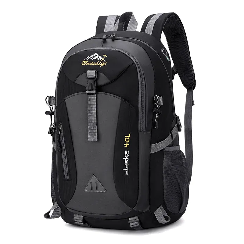 Adventure-Ready Trek Backpack: Waterproof & Multi-Pocketed