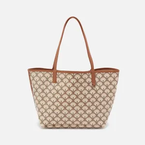 All That Tote In Coated Canvas - Caramel Whip