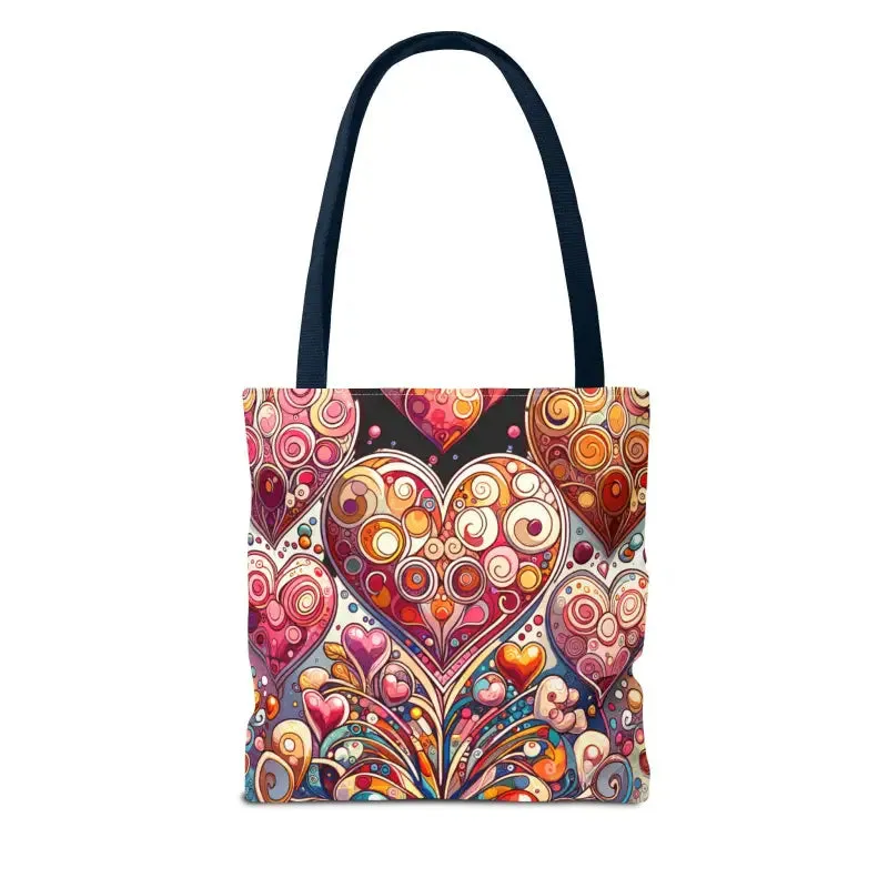 Artful hearts, AOP Tote Bag