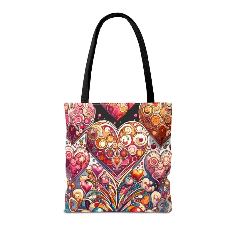 Artful hearts, AOP Tote Bag