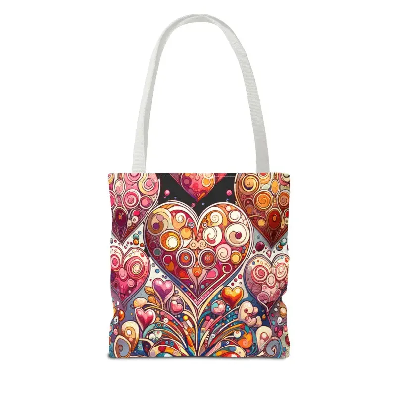 Artful hearts, AOP Tote Bag