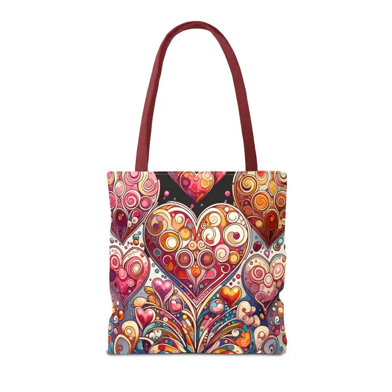 Artful hearts, AOP Tote Bag