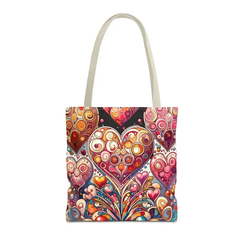 Artful hearts, AOP Tote Bag