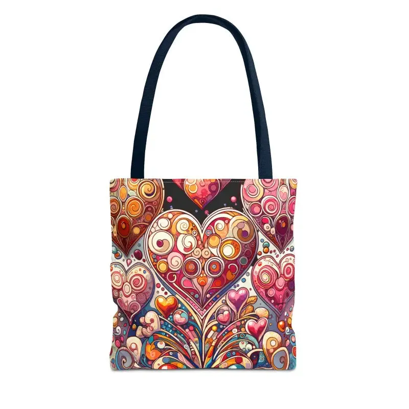 Artful hearts, AOP Tote Bag