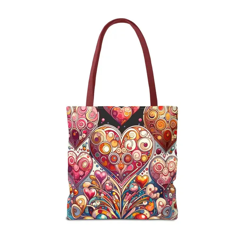 Artful hearts, AOP Tote Bag