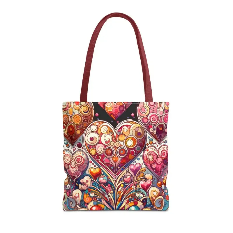 Artful hearts, AOP Tote Bag