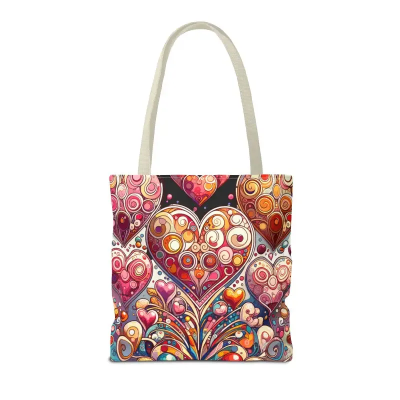 Artful hearts, AOP Tote Bag