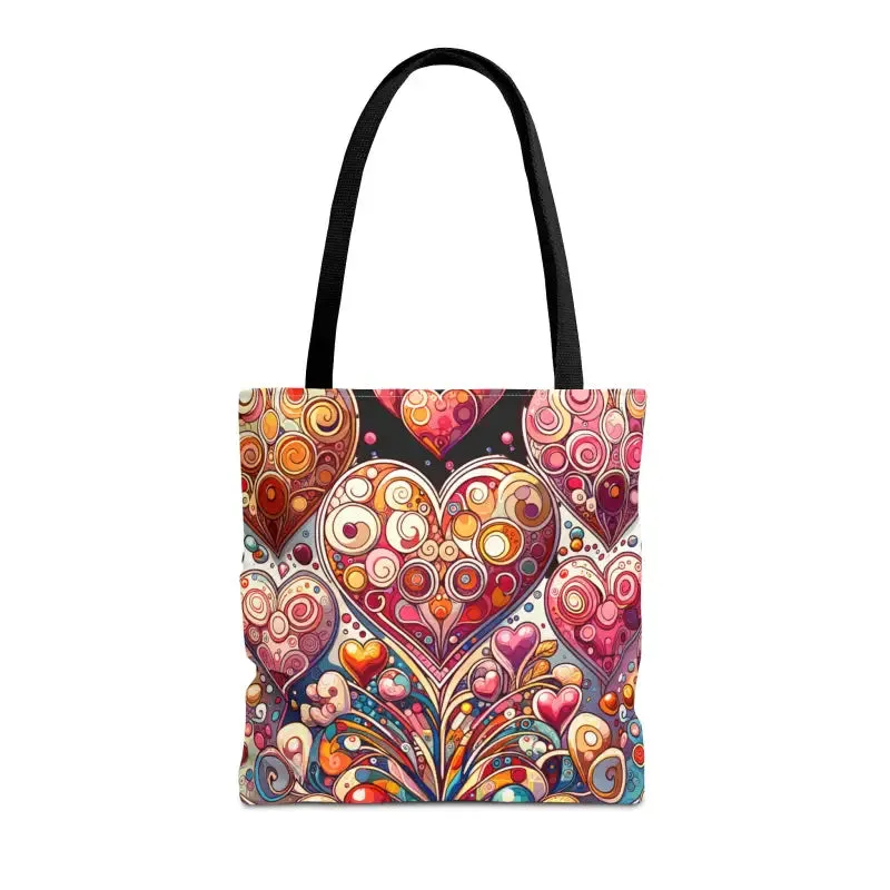 Artful hearts, AOP Tote Bag