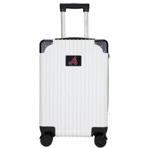 Atlanta Braves Premium 2-Toned 21" Carry-On Hardcase