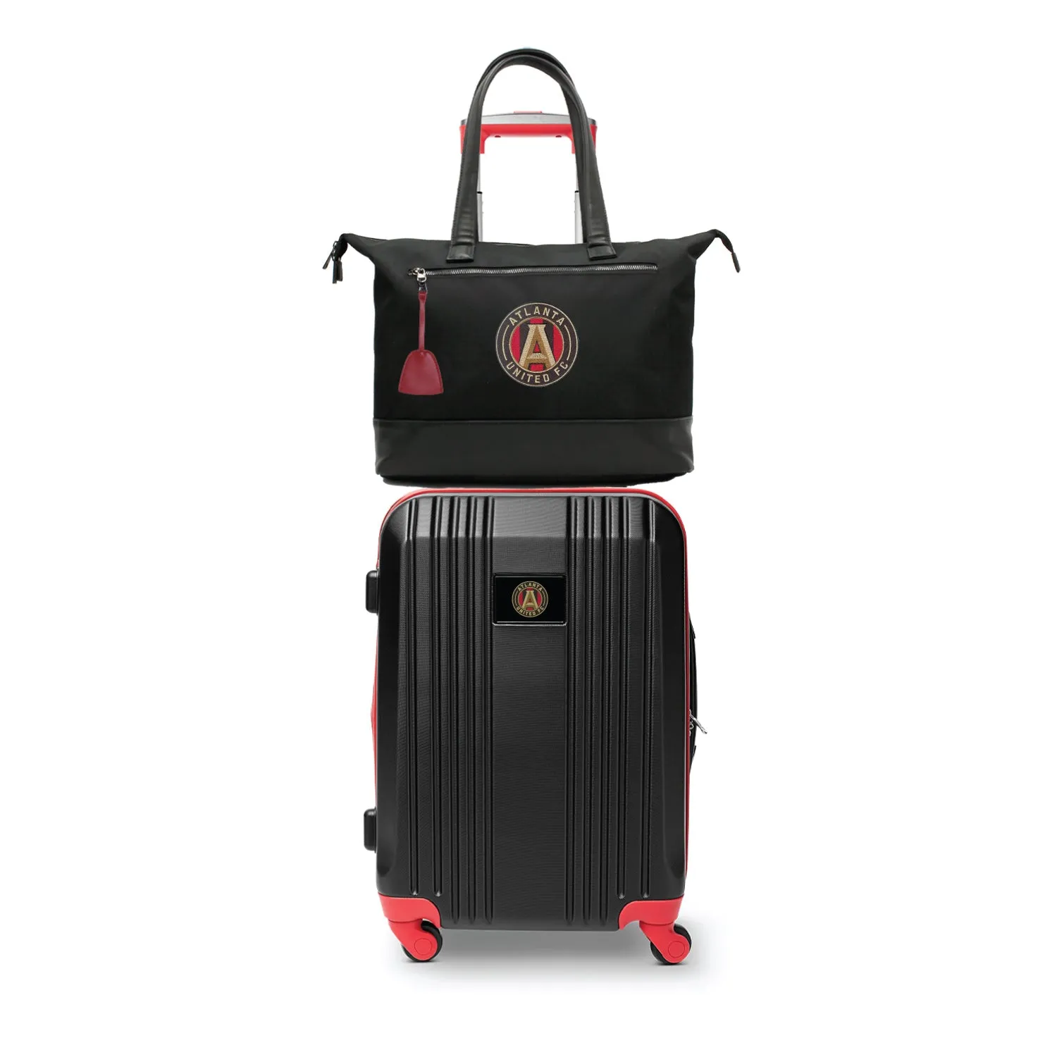 Atlanta United FC Tote Bag and Luggage Set -RED