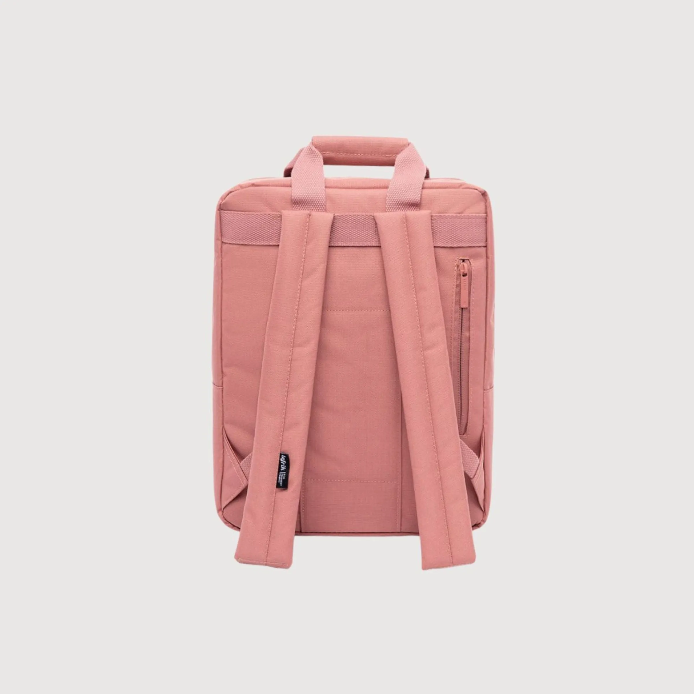 Backpack Laptop Daily 15 Dust Pink In Recycled Polyester I Lefrik