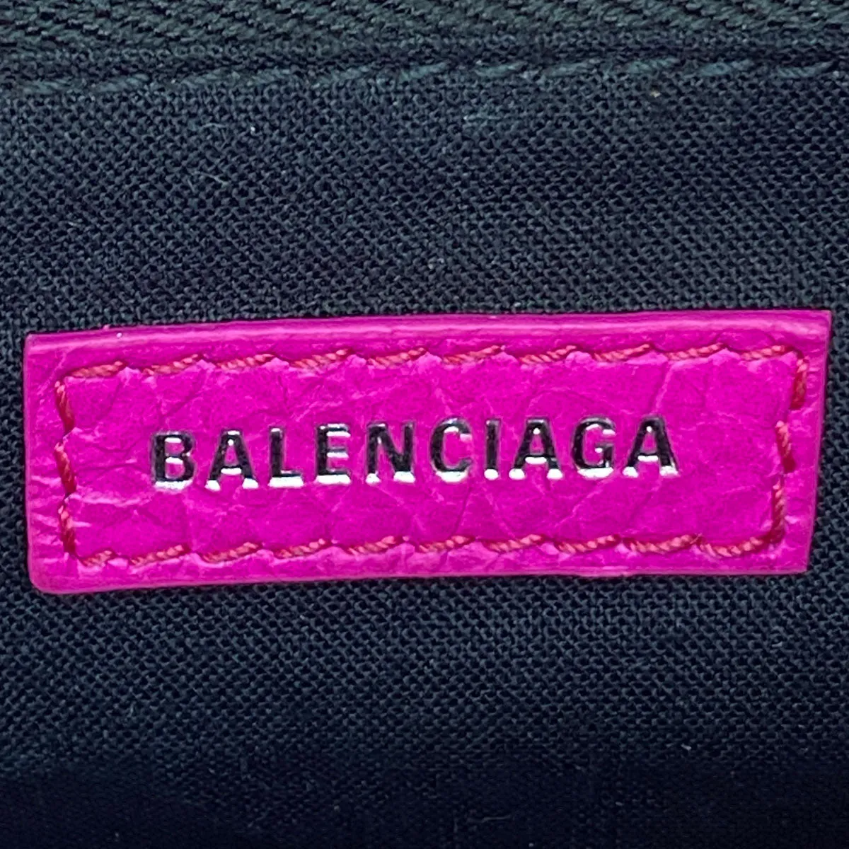 Balenciaga Motorcycle Small City Fuscia