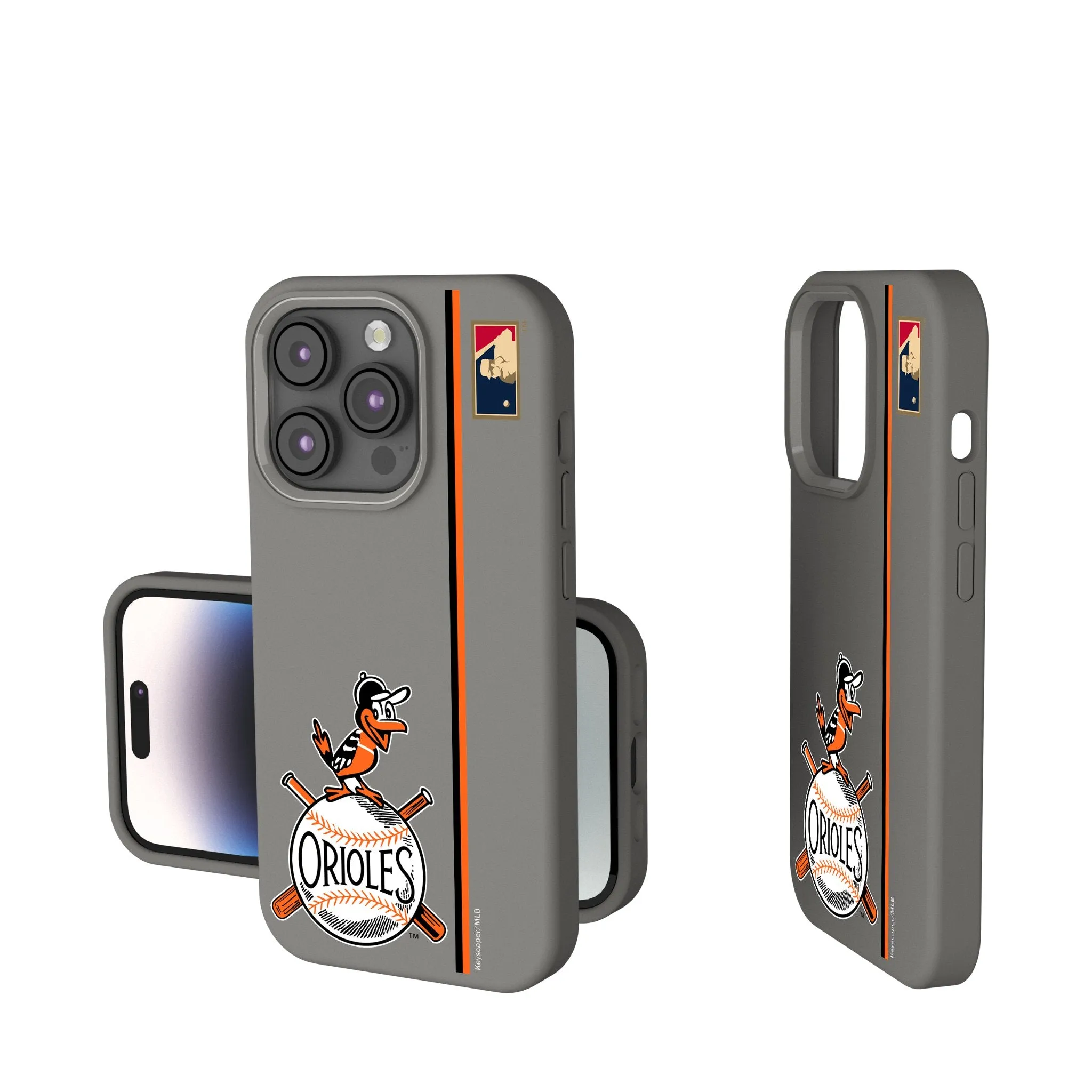 Baltimore Orioles 1954-1963 - Cooperstown Collection Sidebar Soft Touch Phone Case