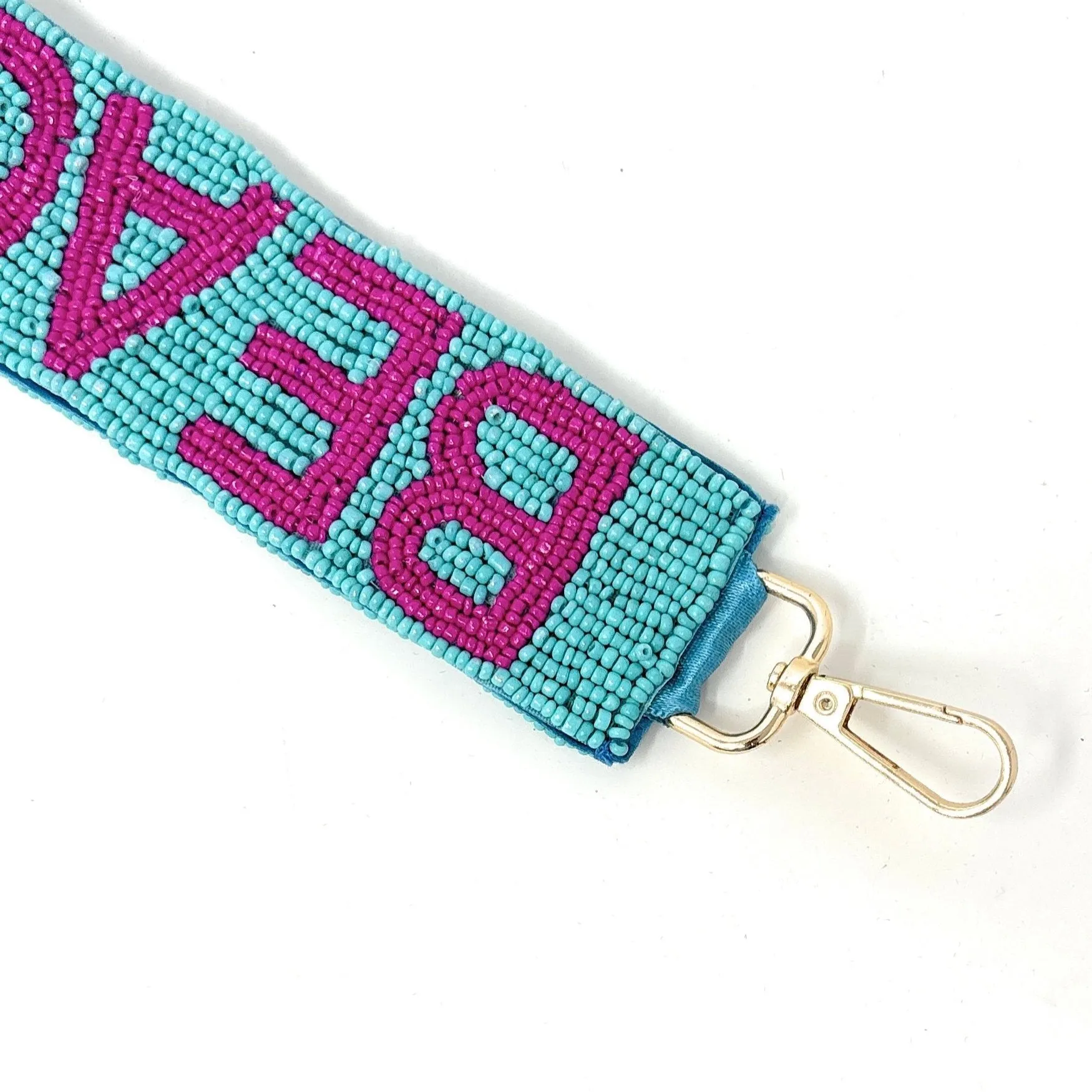 Beach Babe Beaded Wristlet Strap