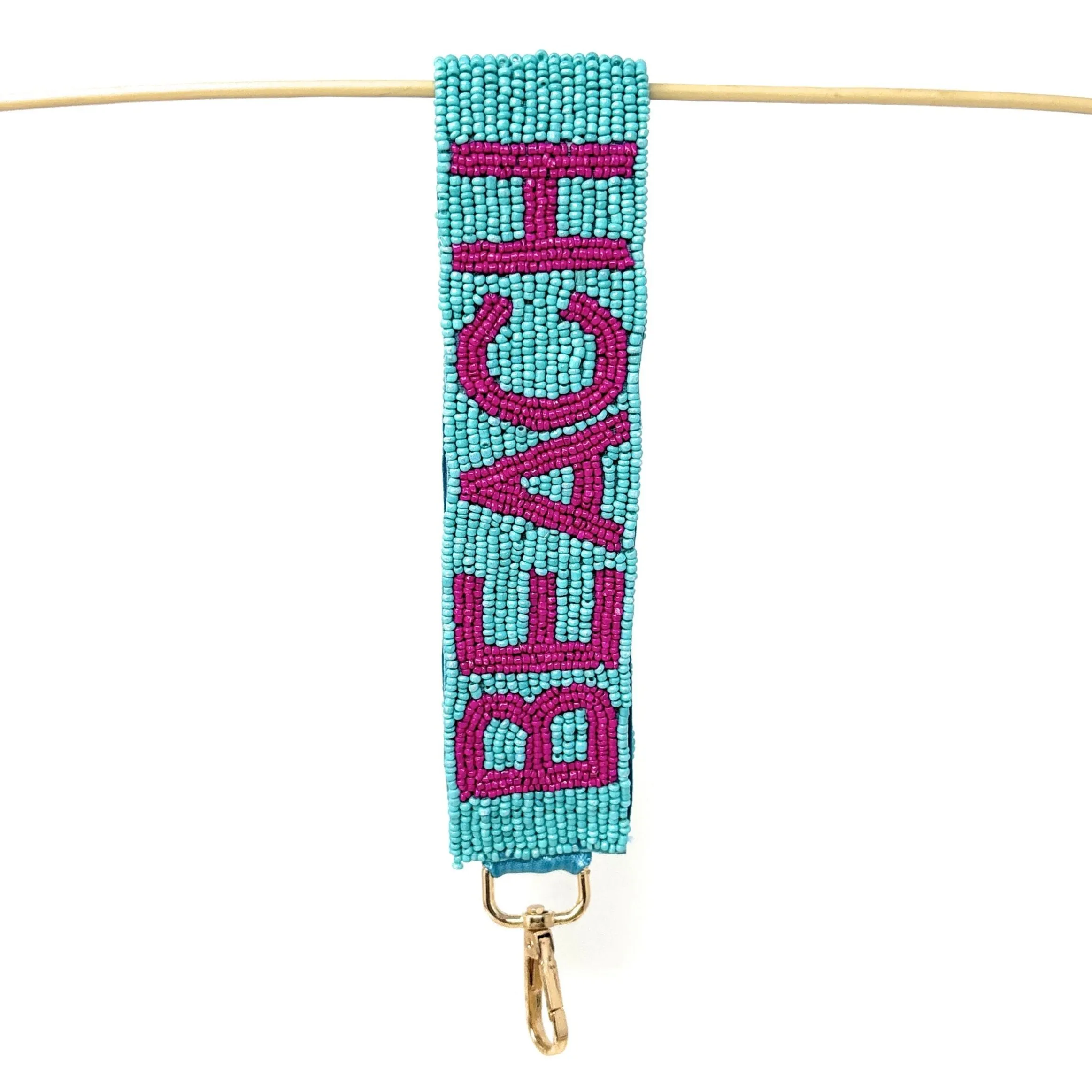 Beach Babe Beaded Wristlet Strap