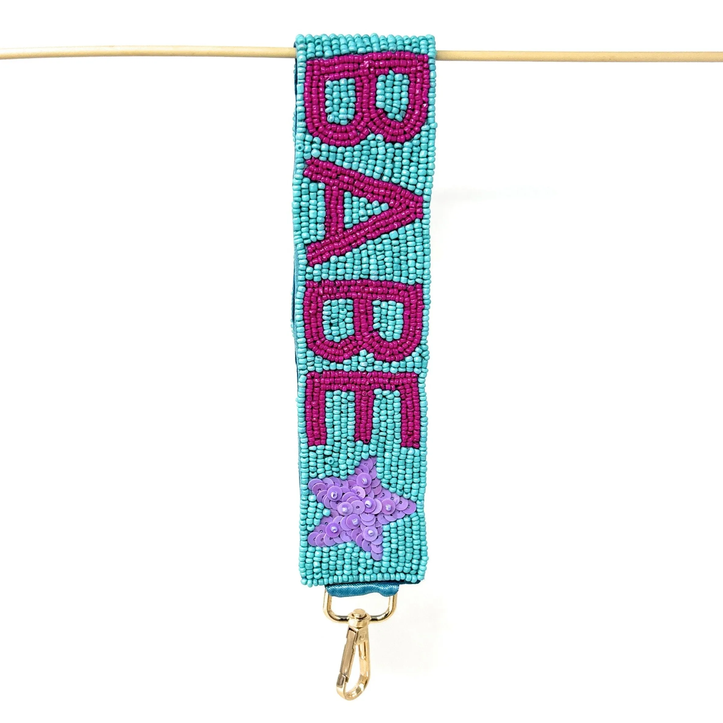 Beach Babe Beaded Wristlet Strap