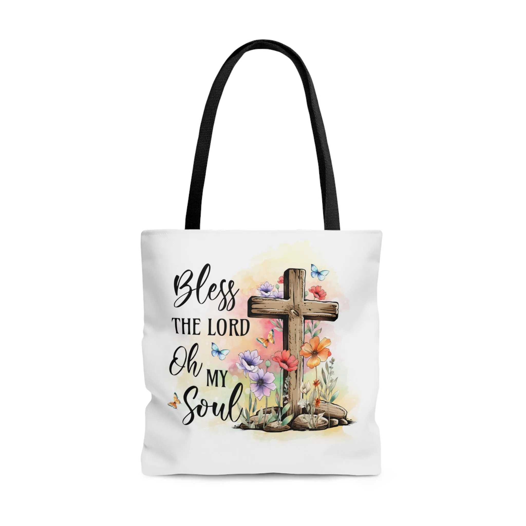 Bless The Lord Religious Tote Bag, Christian Gifts