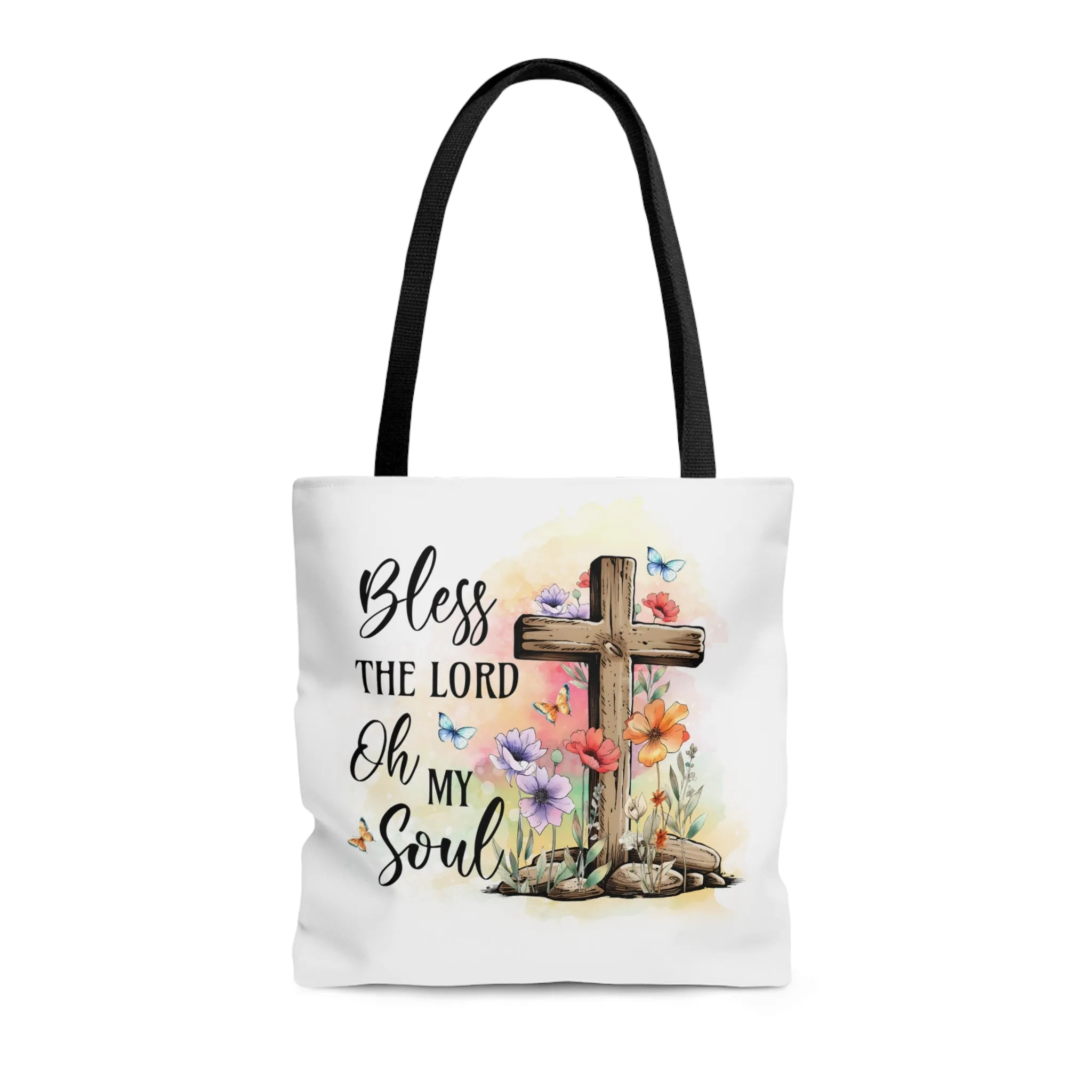 Bless The Lord Religious Tote Bag, Christian Gifts