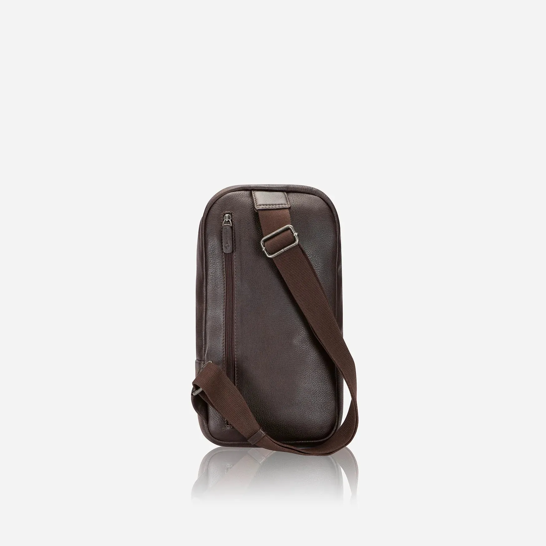 Brando Kudu Leather Single Strap Backpack | Brown