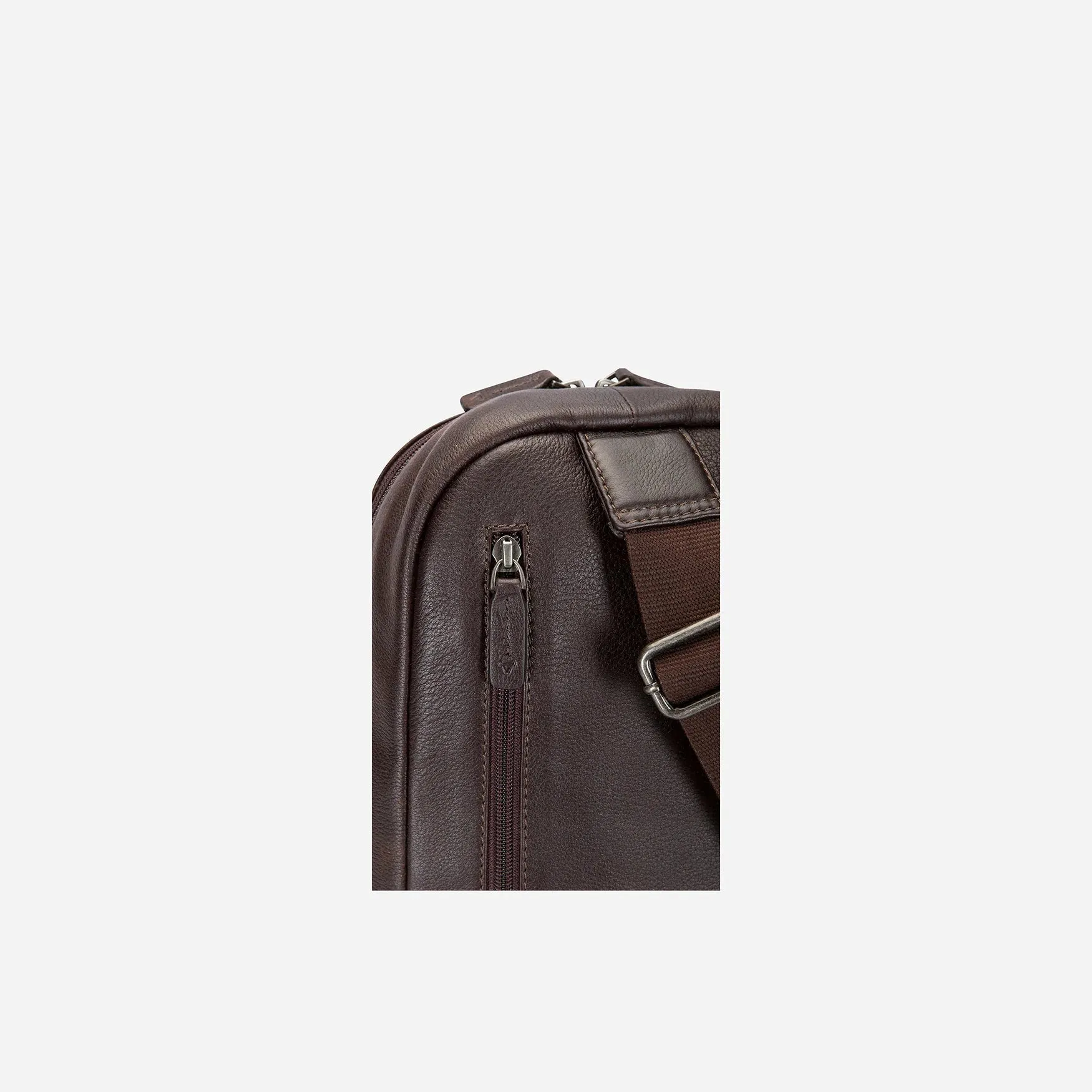 Brando Kudu Leather Single Strap Backpack | Brown