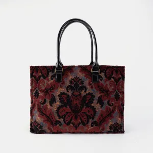 Burnout Velvet Revival Sephia Laptop Work Tote