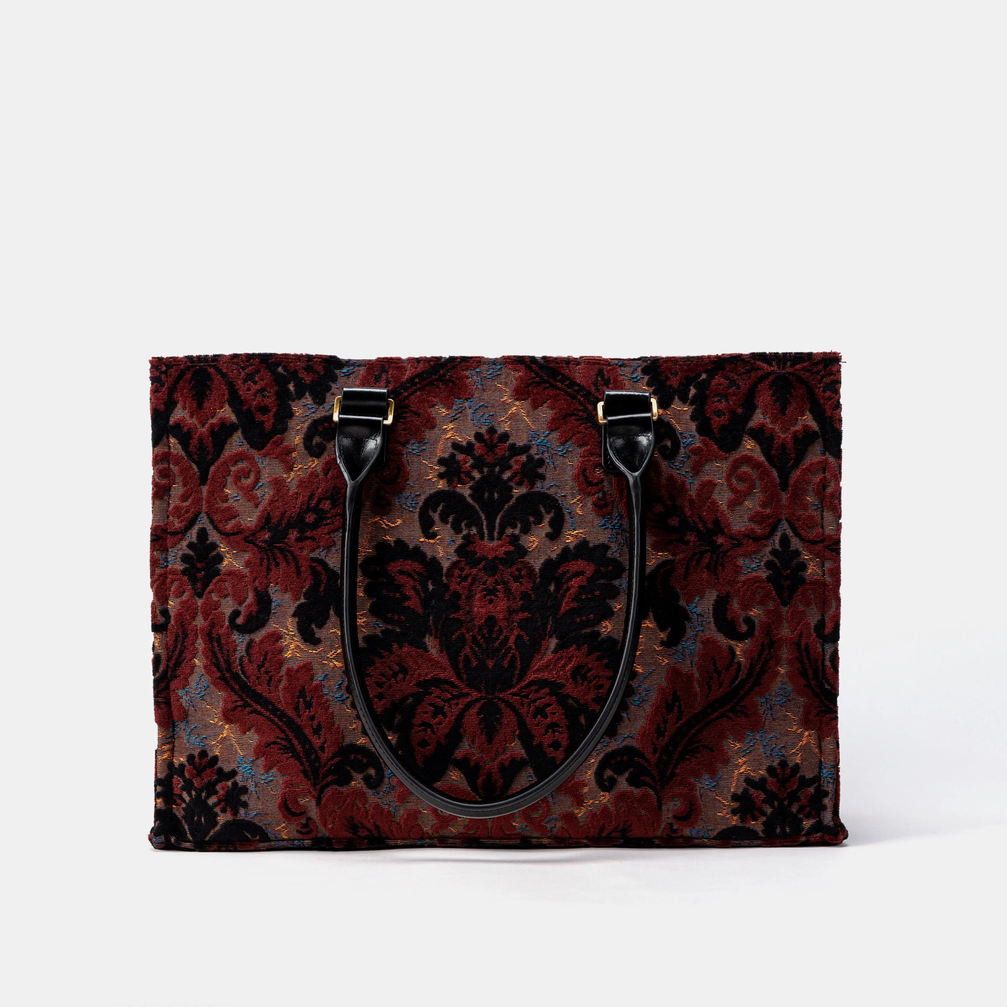 Burnout Velvet Revival Sephia Laptop Work Tote