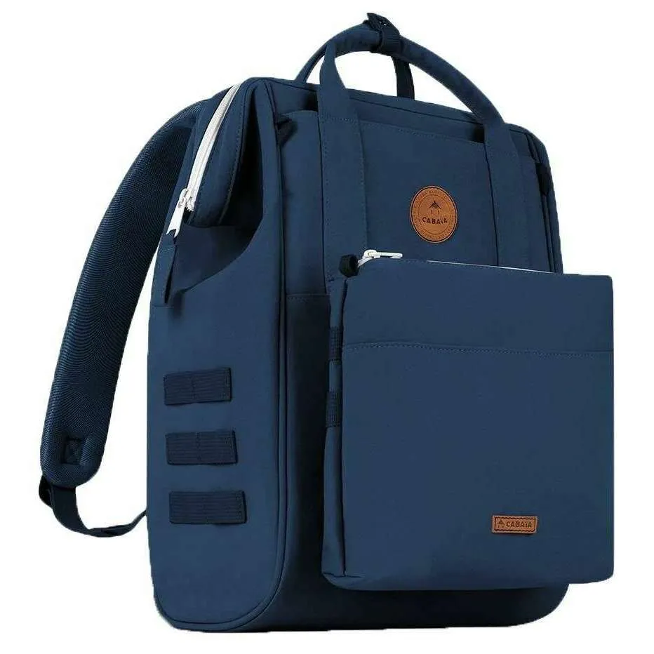 Cabaia Medium Baby Changing Bag - Chambery Blue