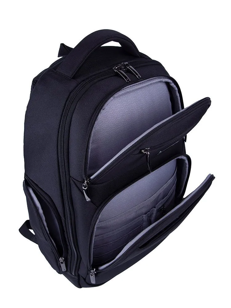 Cellini Optima Multi-Pocket Backpack | Black