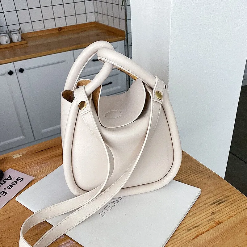 Christmas Gift casual bucket bag for women designer handbags luxury pu leather shoulder crossbody bags lady big purses female sac 2020 summer