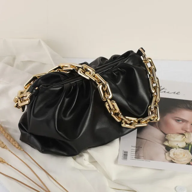 Cloud Style chain Handbag