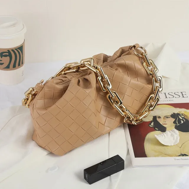 Cloud Style chain Handbag