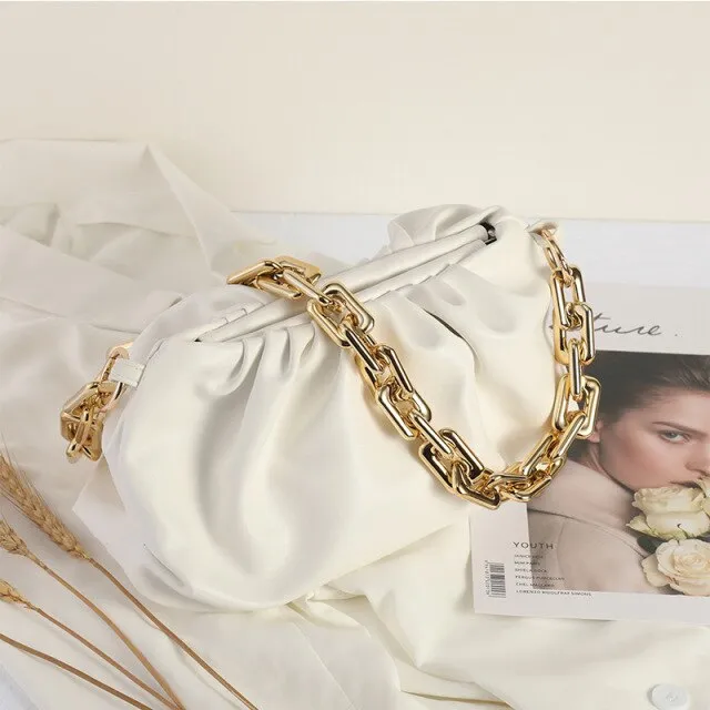 Cloud Style chain Handbag