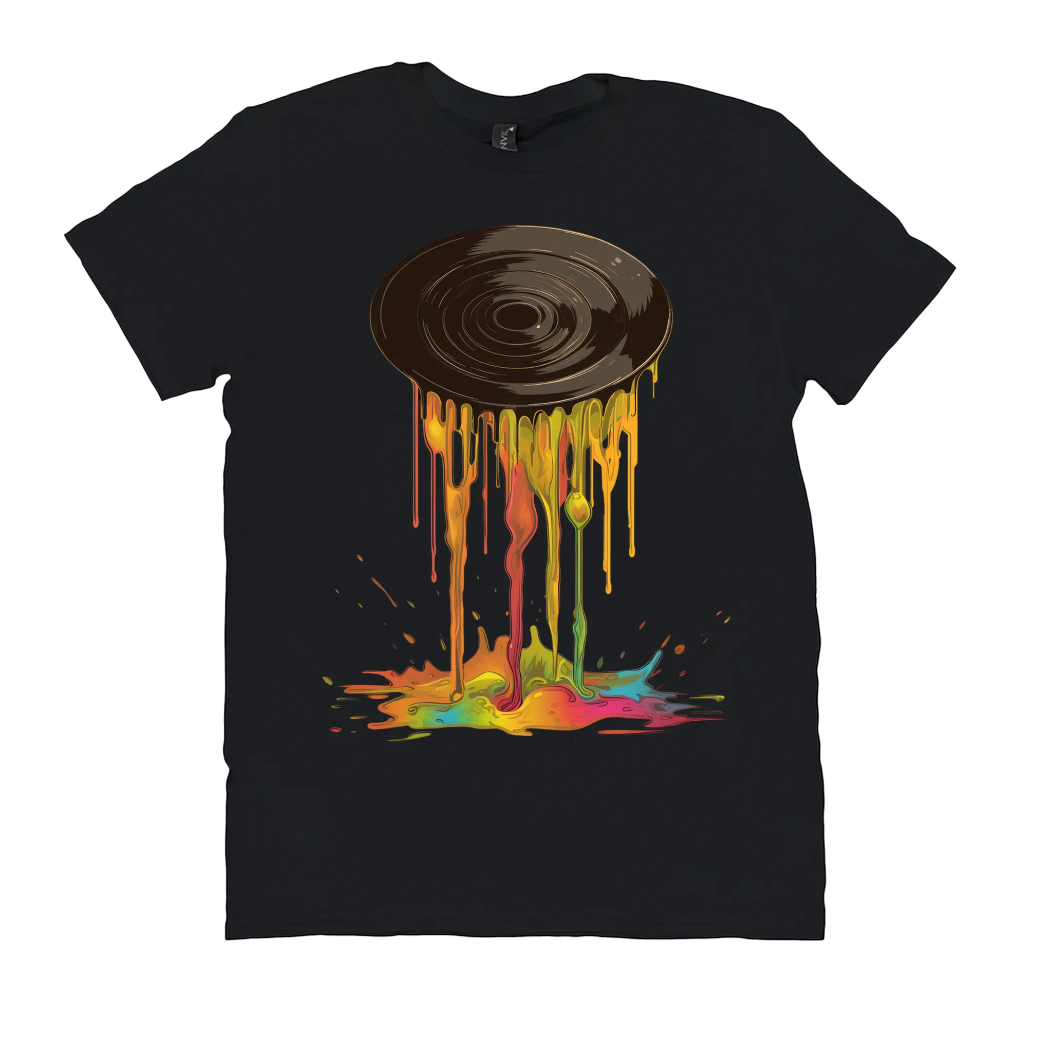 Colorful Vinyl Meltdown T-Shirt