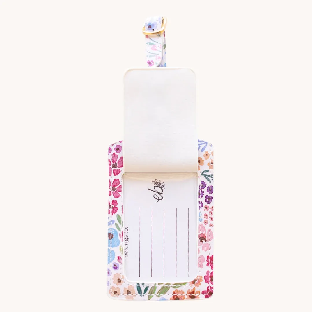 Countryside Blooms Luggage Tag