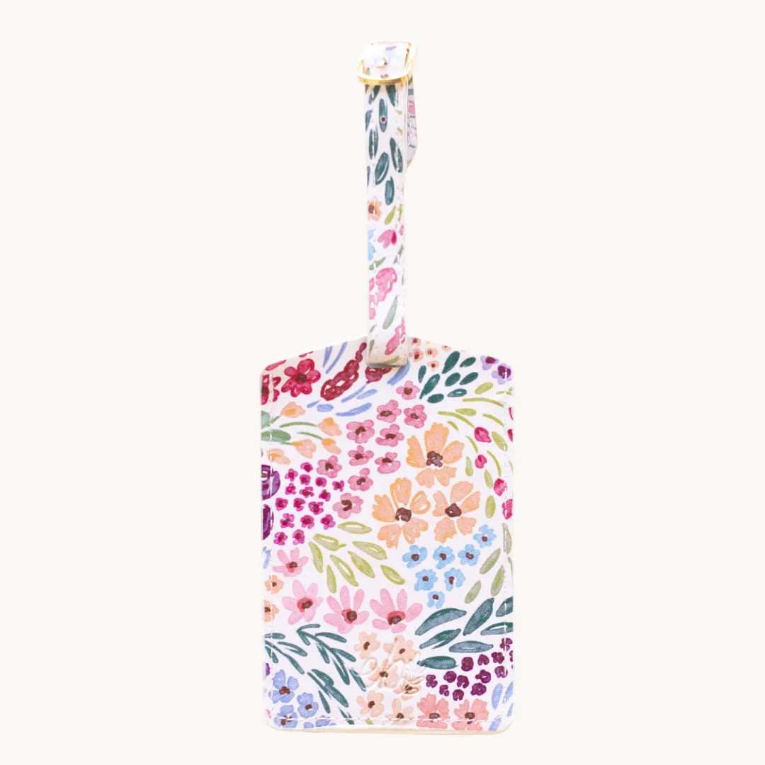 Countryside Blooms Luggage Tag