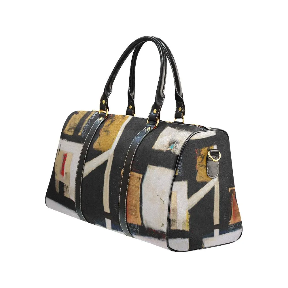 DeBilzan B&W Abstract Travel Bag (Small)