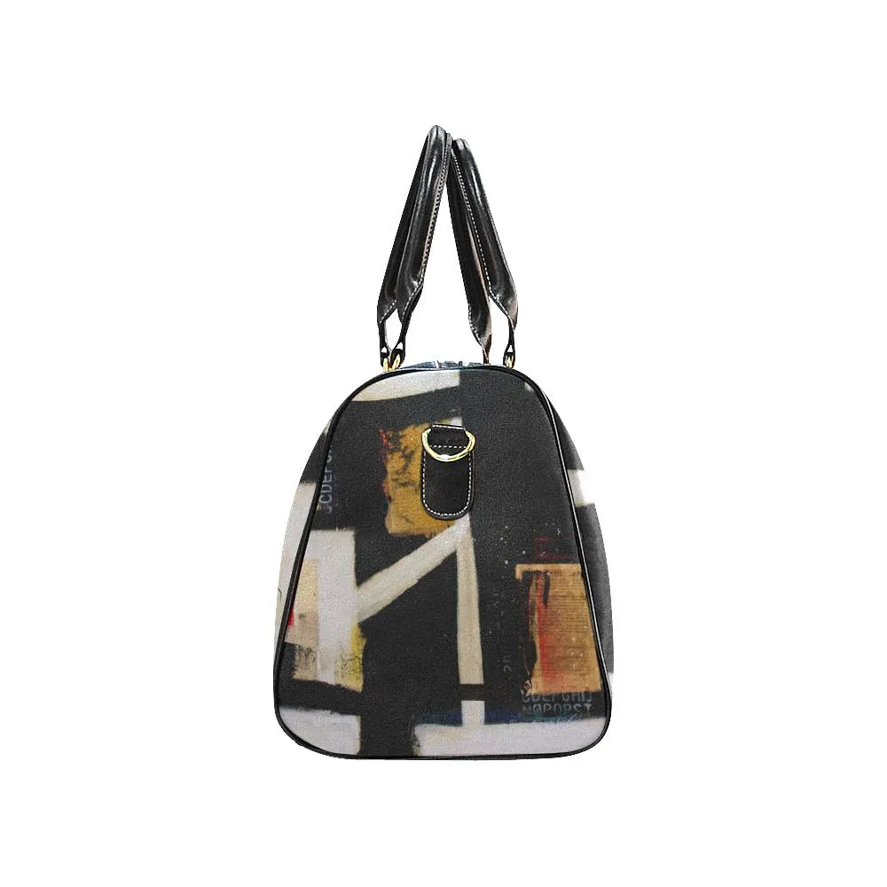 DeBilzan B&W Abstract Travel Bag (Small)