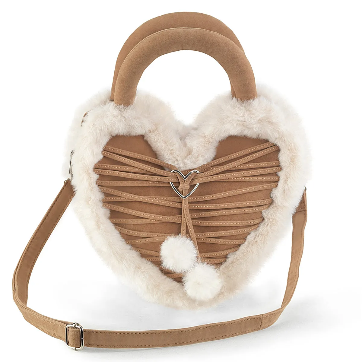 Demonia Faux fur handbags