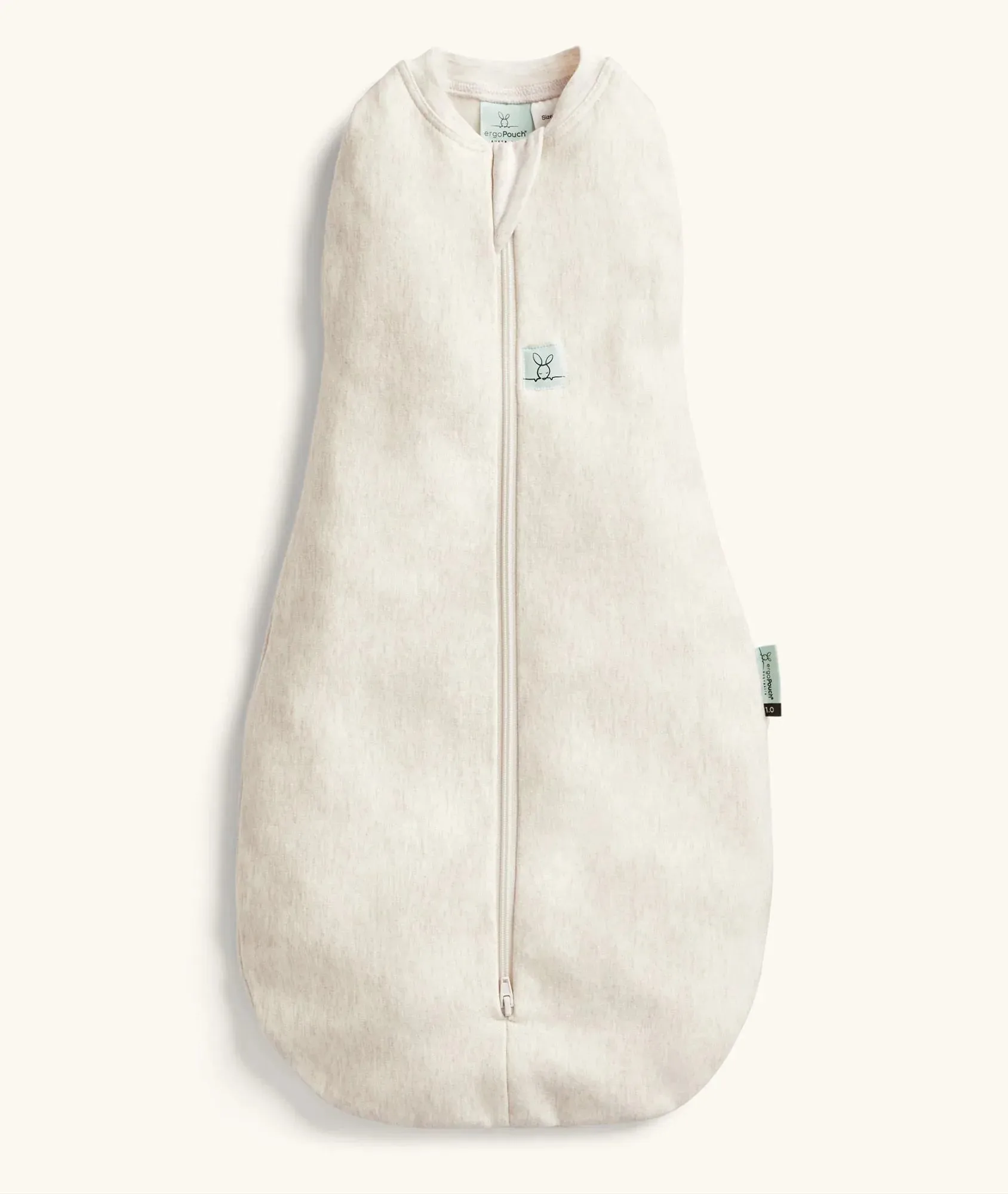 ErgoPouch Cocoon Swaddle Sack 1.0 TOG, Oatmeal Marle