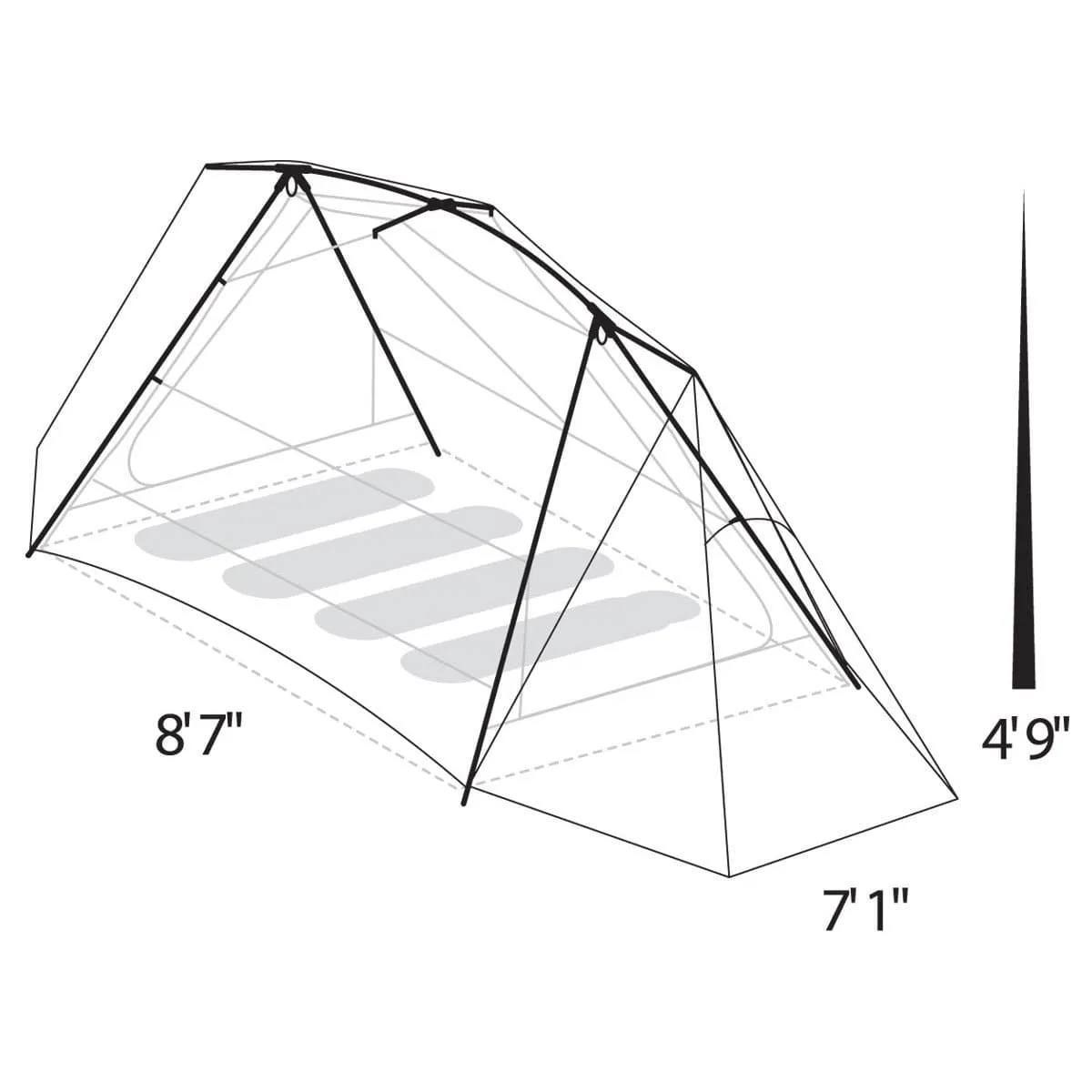 Eureka! Timberline SQ 4XT Tent