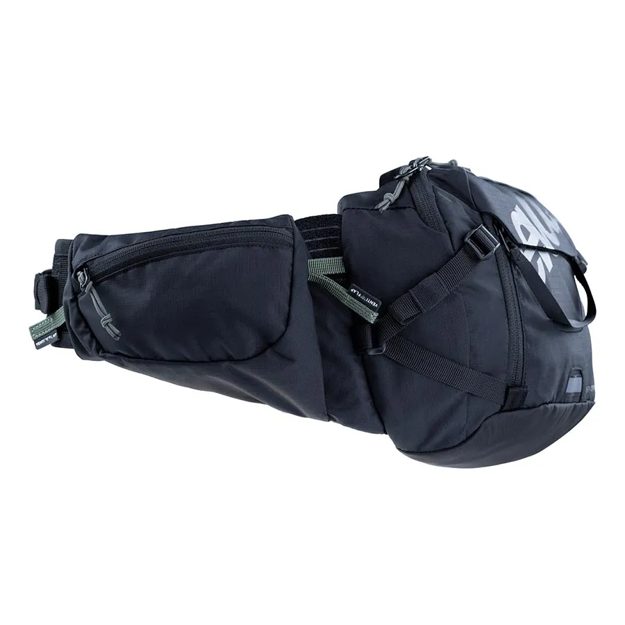 EVOC Hip Pack Pro 3L Hydration Bag Ventilated Hydration Pack with Adjustable Fit for Comfort