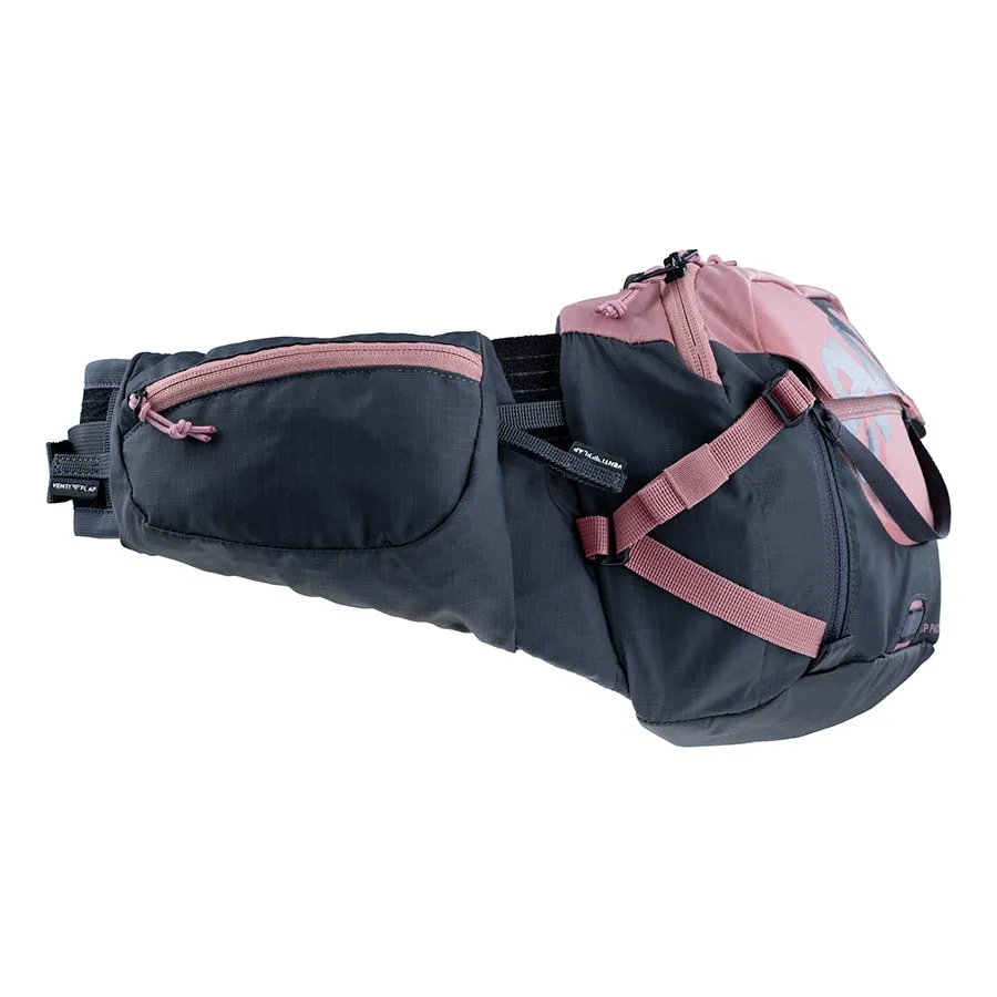 EVOC Hip Pack Pro 3L Hydration Bag Ventilated Hydration Pack with Adjustable Fit for Comfort