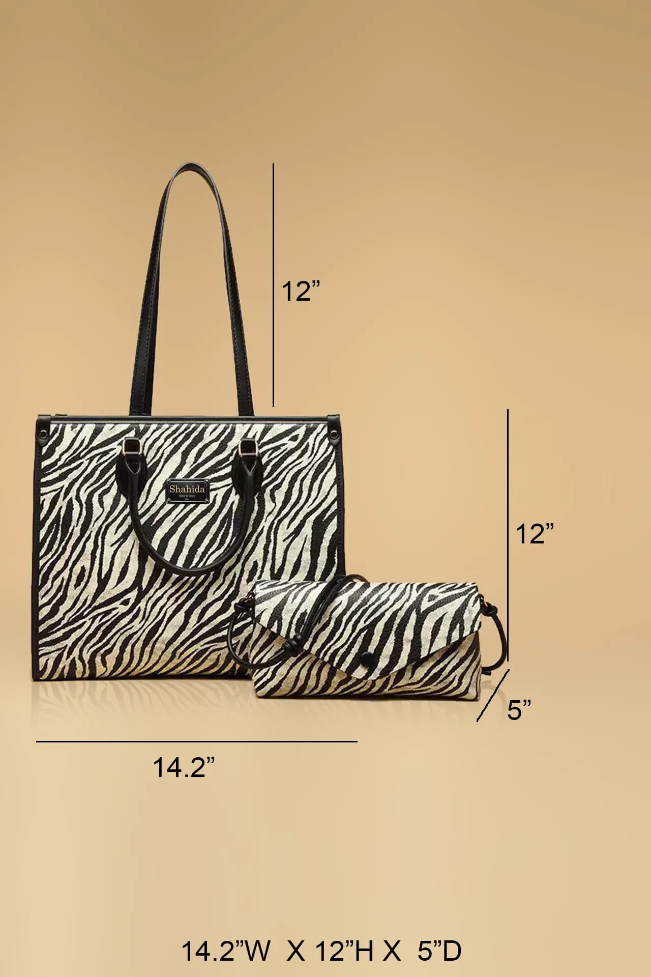 Exotic Zebra Print Sling Bag