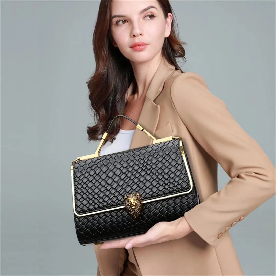 ExoticCharm Alligator-Style Handbag